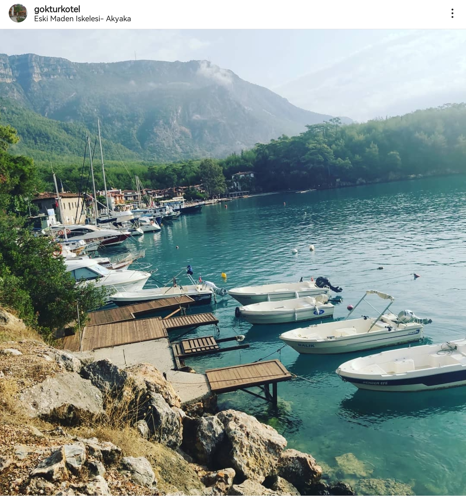 ÇOK ÖZEL BİR KOYDA